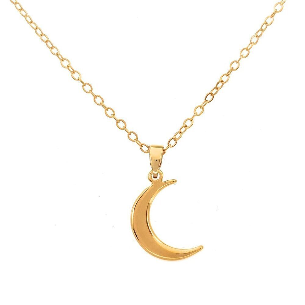 Crescent Moon Necklace and Earrings -Moon Necklace and Earrings -Sun Earrings